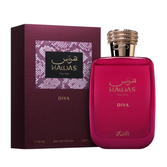 Hawas Diva Eau de Parfum 100ml Rasasi