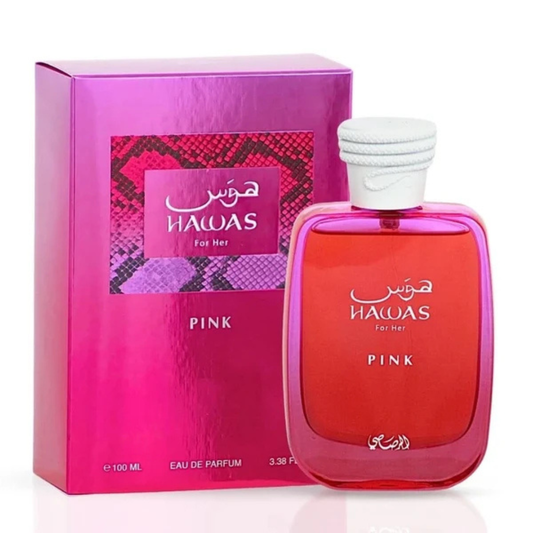 Hawas Pink Eau de Parfum 100ml Rasasi