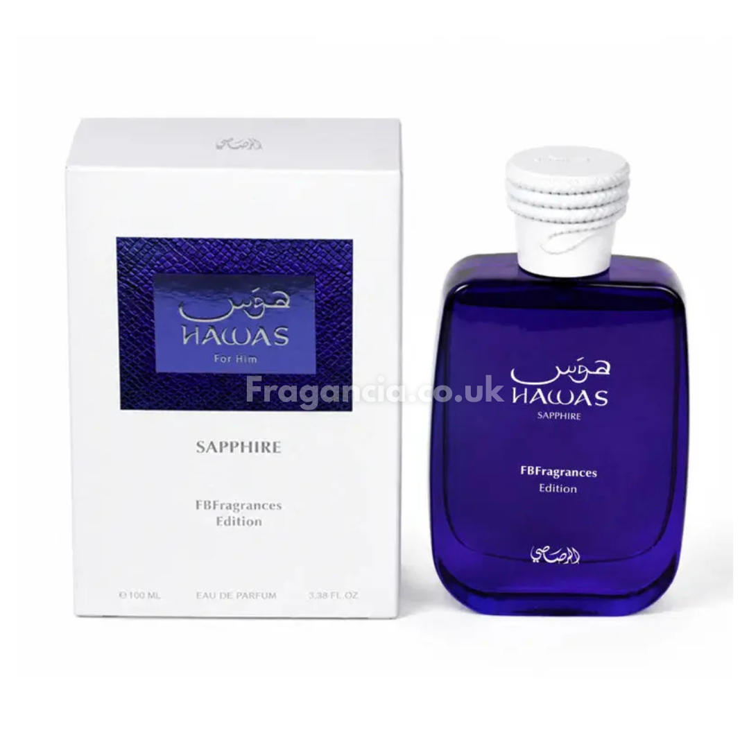 Hawas Sapphire Eau de Parfum 100ml Rasasi