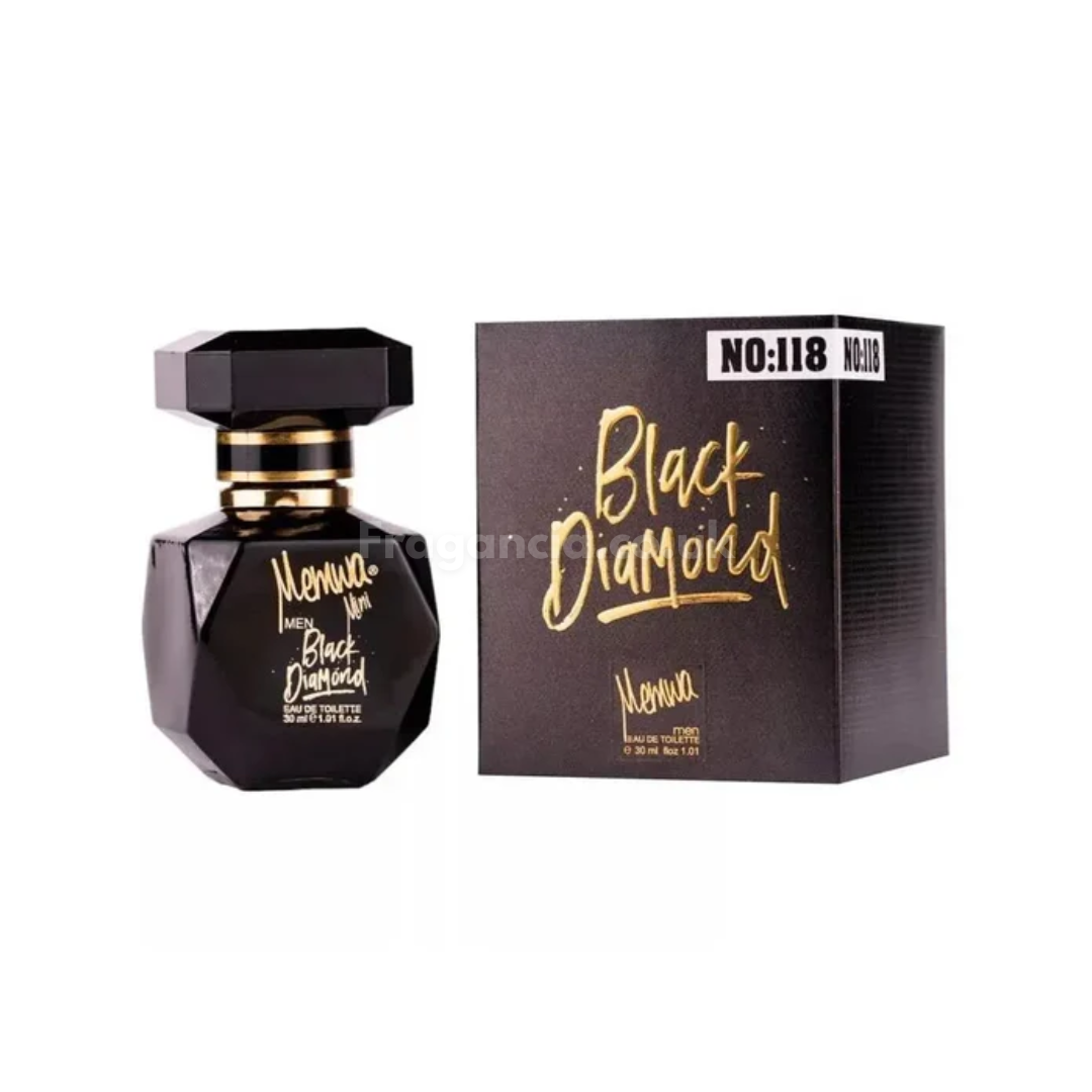 Black Diamond (No.118) 30ml EDT Memwa Mini Collection