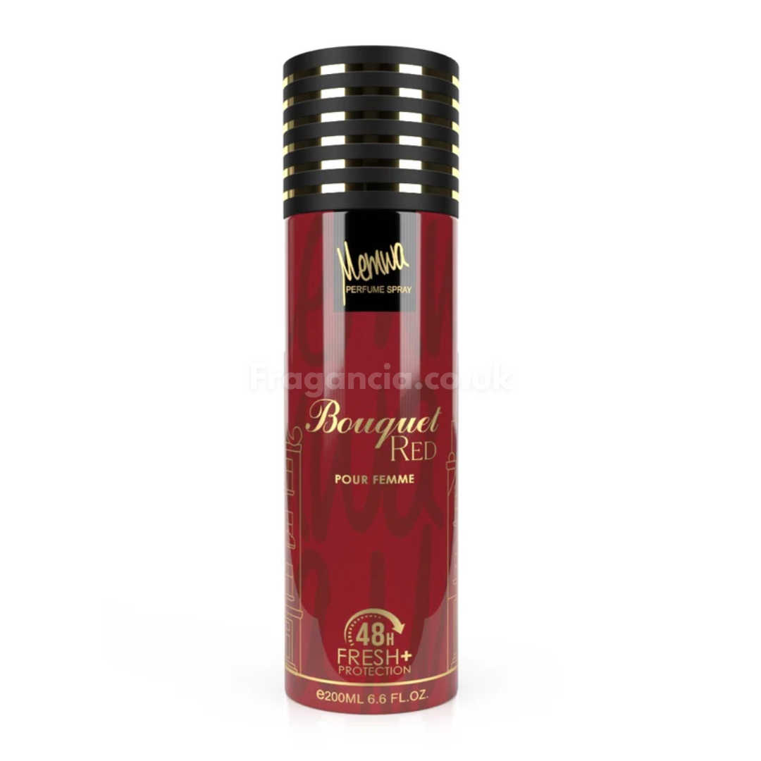 Bouquet Red 200ml Deodorant Body Spray Memwa