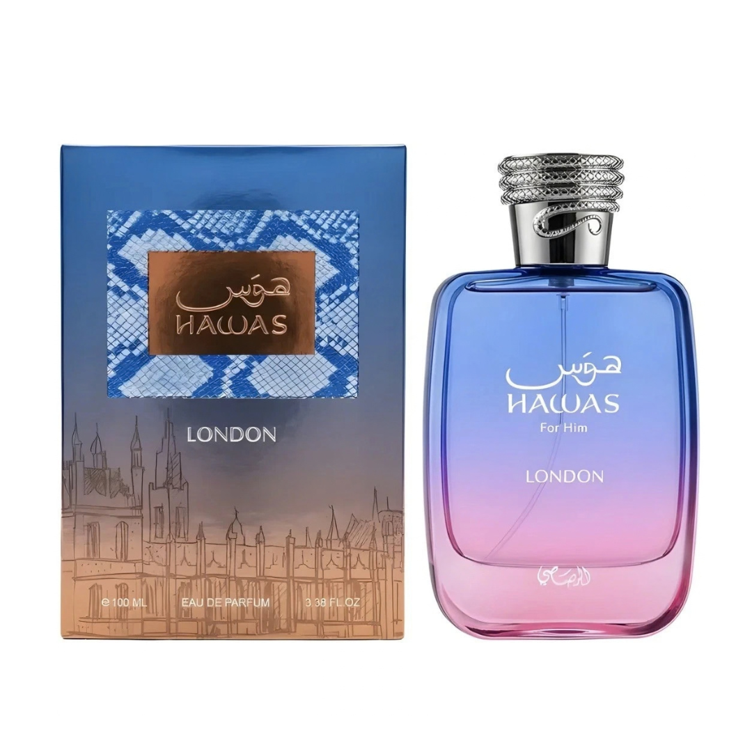 Hawas London Eau de Parfum 100ml Rasasi
