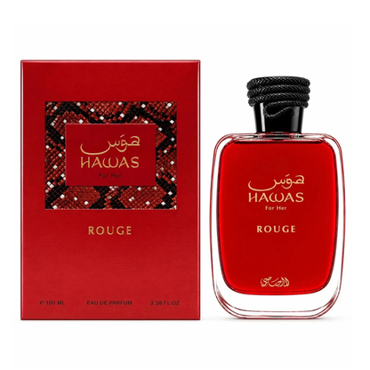 Hawas Rouge Eau de Parfum 100ml Rasasi