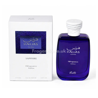 Hawas Sapphire Eau de Parfum 100ml Rasasi