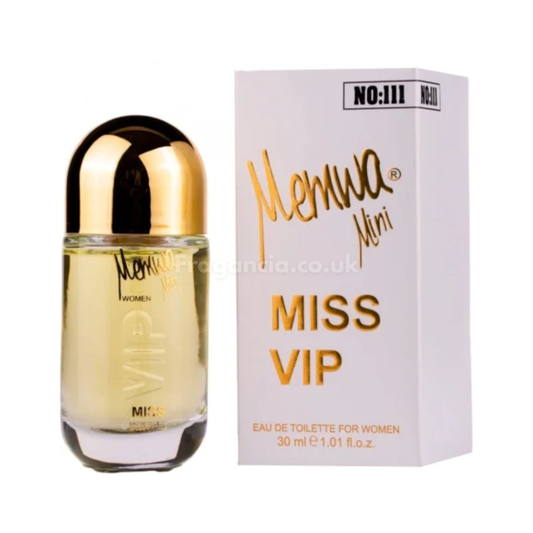 Miss VIP (No.111) 30ml EDT Memwa Mini Collection
