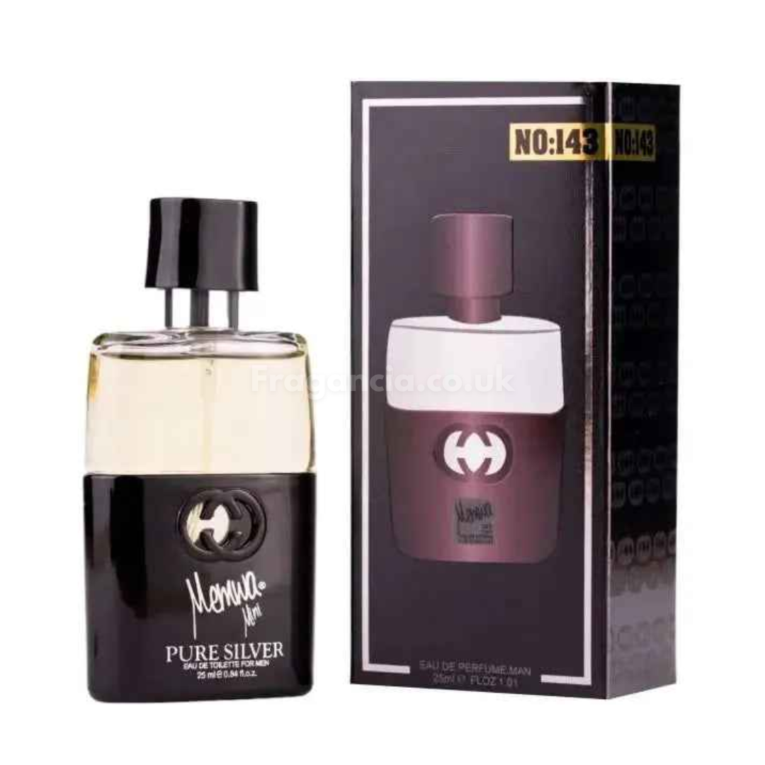 Pure Silver (No.143) 25ml EDT Memwa Mini Collection